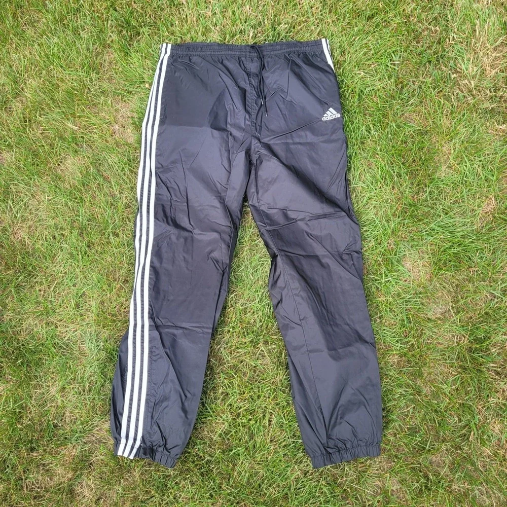 Vintage 90s Adidas Tracksuit Men Large Windbreaker Pullover Set Jacket Pants